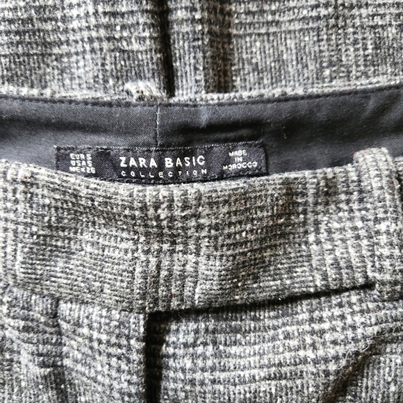 Zara Wool Straight Leg Pants, size S, never worn - Picture 4 of 6